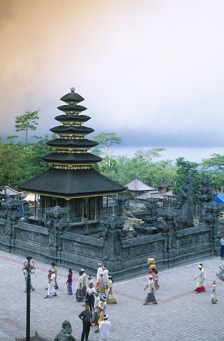 Besakih Temple in Bali, Indonesia