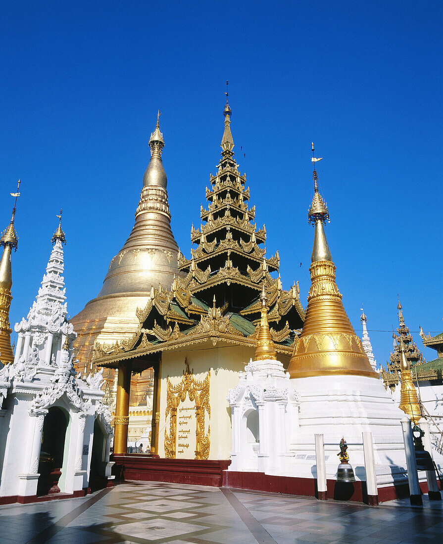 Shwedagon Pagoda. Yangoon. Myanmar