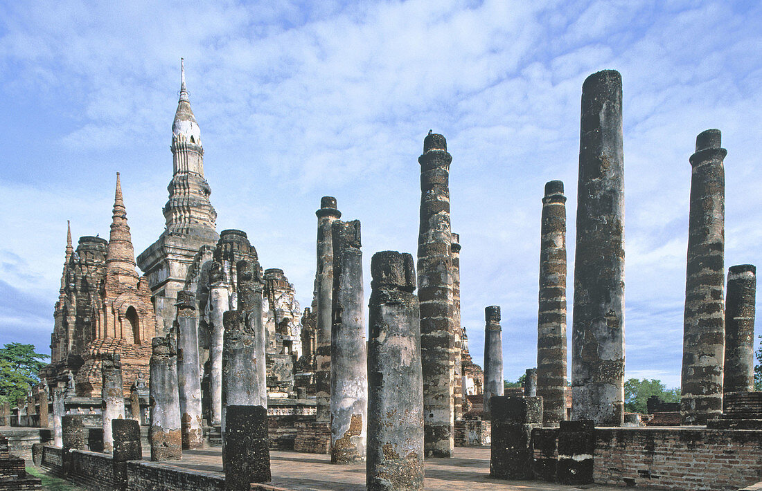 Wat Mahathat. Sukhotai. Thailand