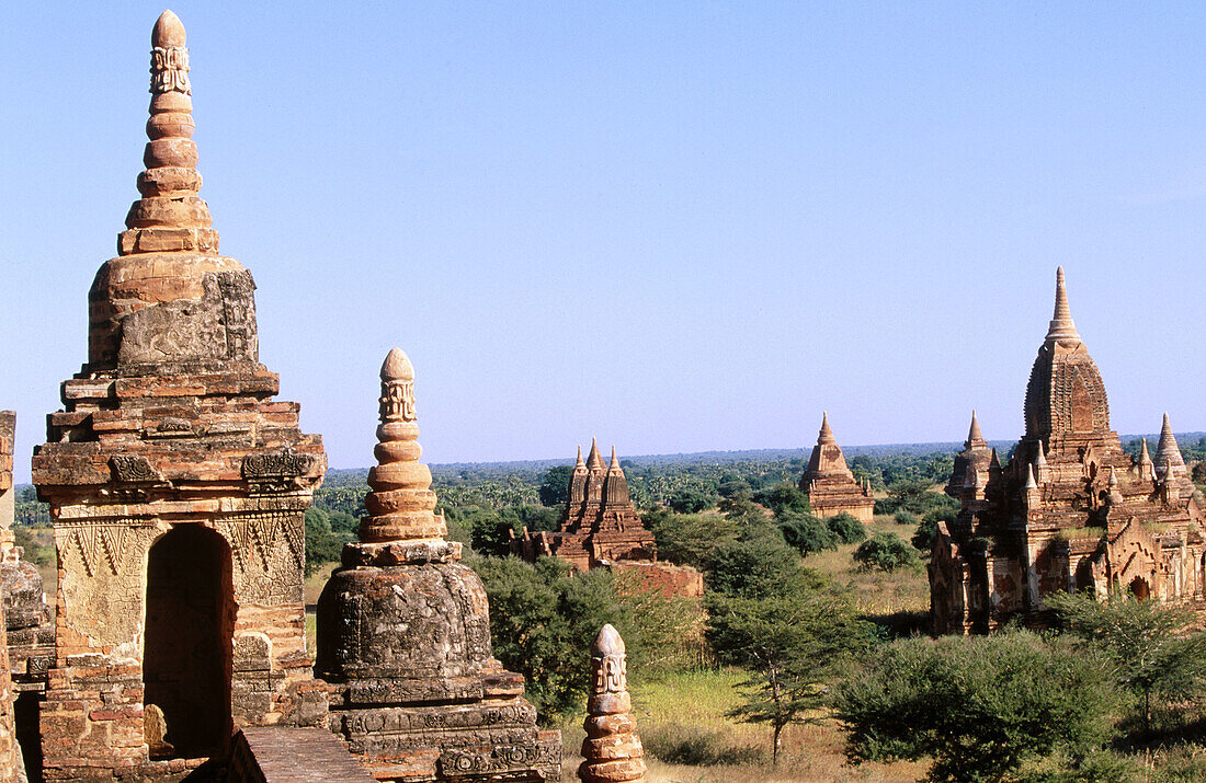 Bagan s archeological zone. Bagan. Myanmar (Burma).