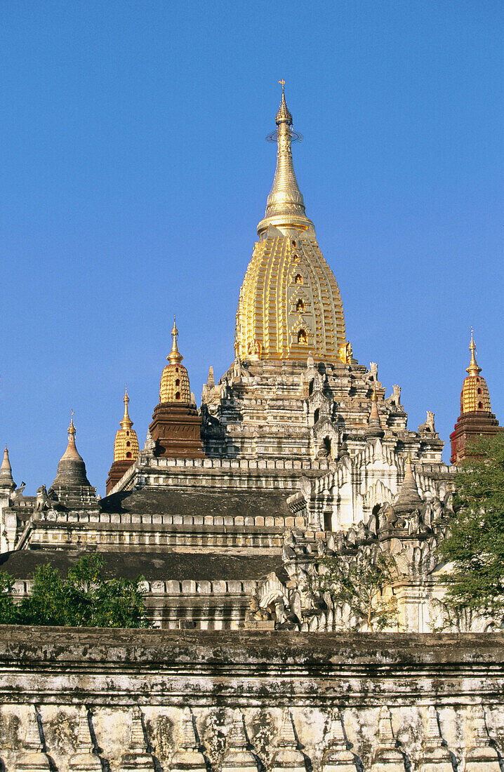 Ananda temple. Bagan. Myanmar (Burma).