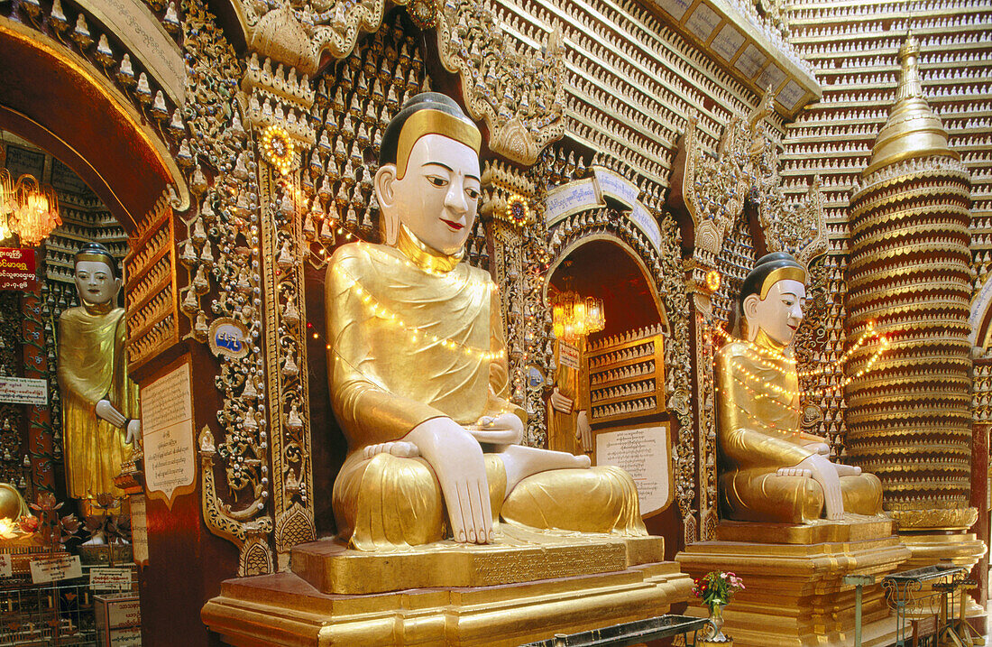 Thanboddhay Srhine Pagoda. Monywa. Mandalay Division. Myanmar (Burma) .