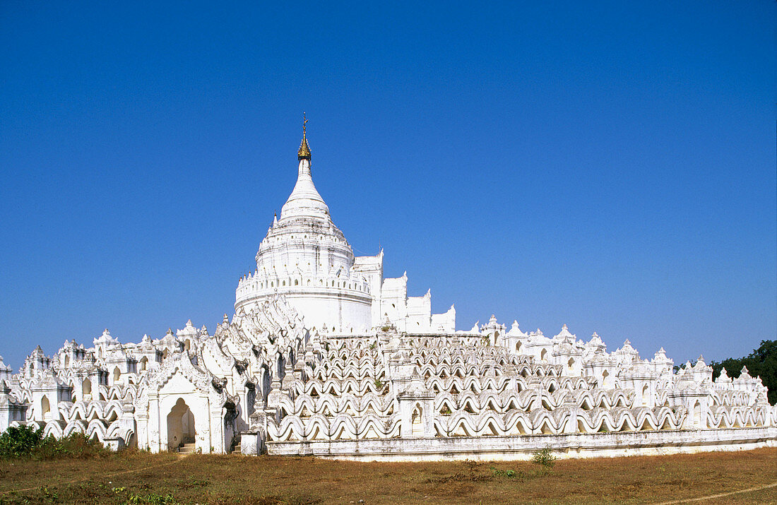 Hsinbyume Pagoda. Mandalay Division. Myanmar (Burma).