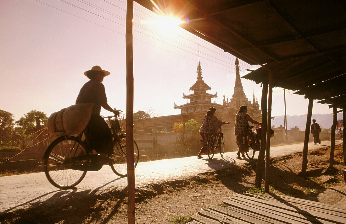 Town of Nyaungshwe. Inle Lake. Shan State. Myanmar.