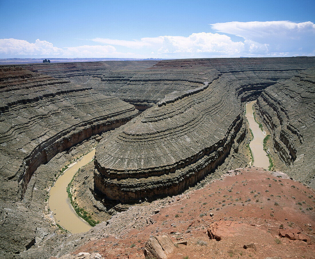 San Juan River, Gooseneck State Park. Utah, USA