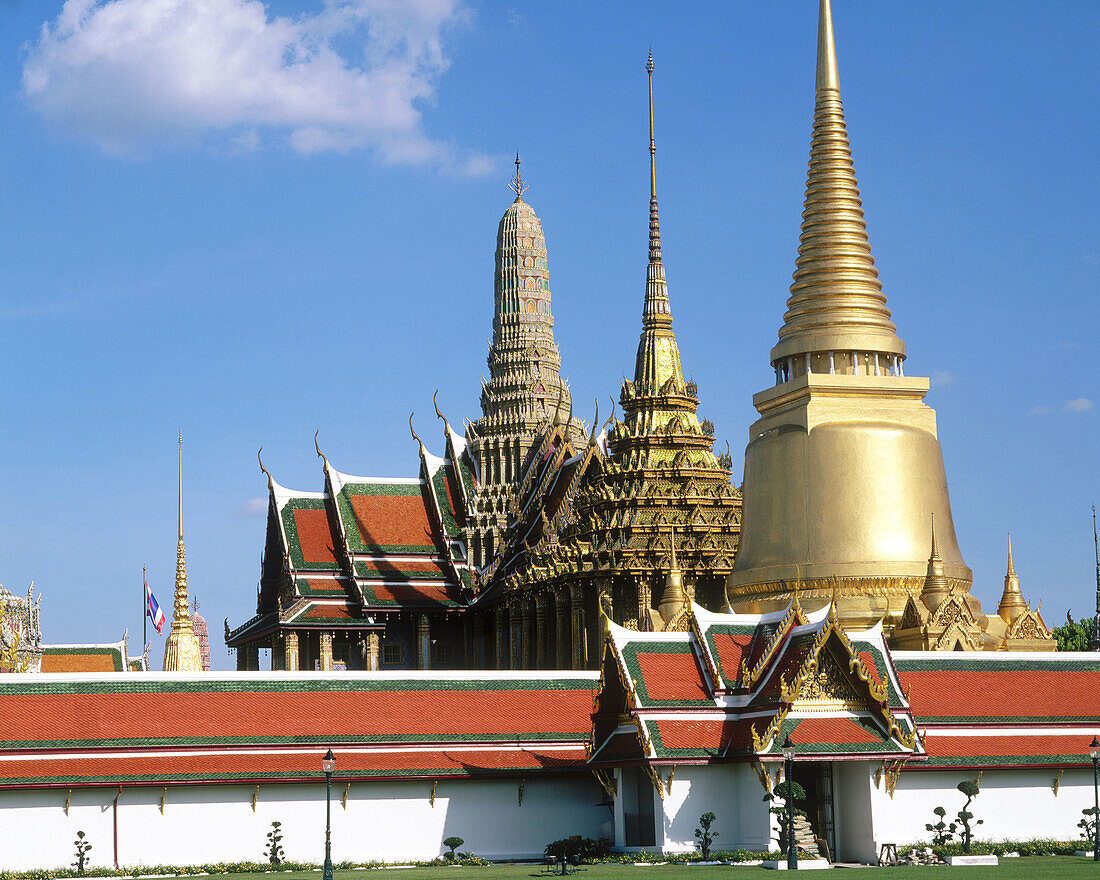 Wat Phra Keo temple, Bangkok. Thailand