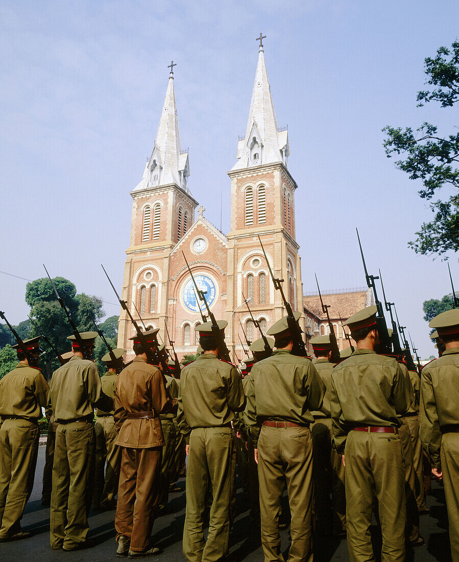 Notre Dame cathedral, Ho Chi Minh City. Vietnam