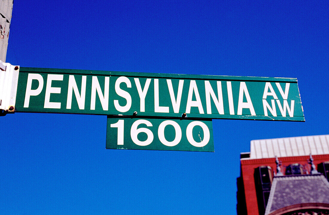 1600 Pennsylvania Avenue NW. Washington D.C. USA