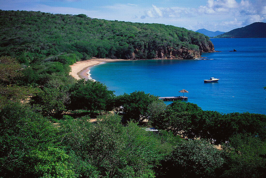 Saline Bay. Saint Vincent and the Grenadines