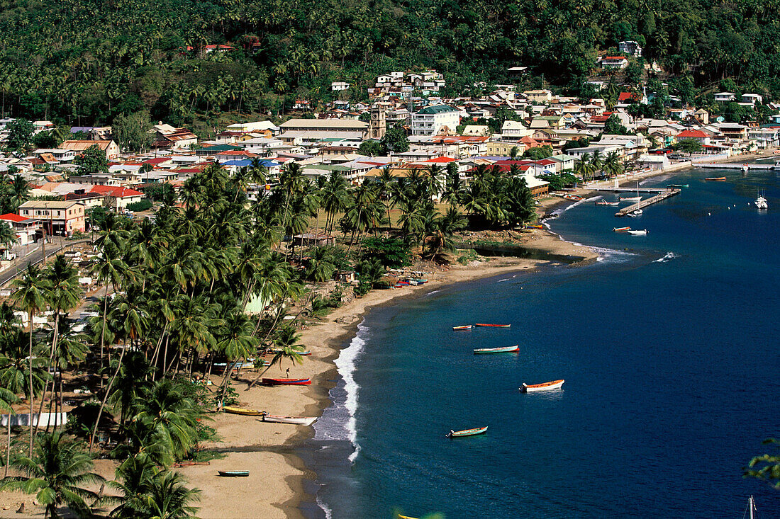 Soufrière. St. Lucia. West Indies