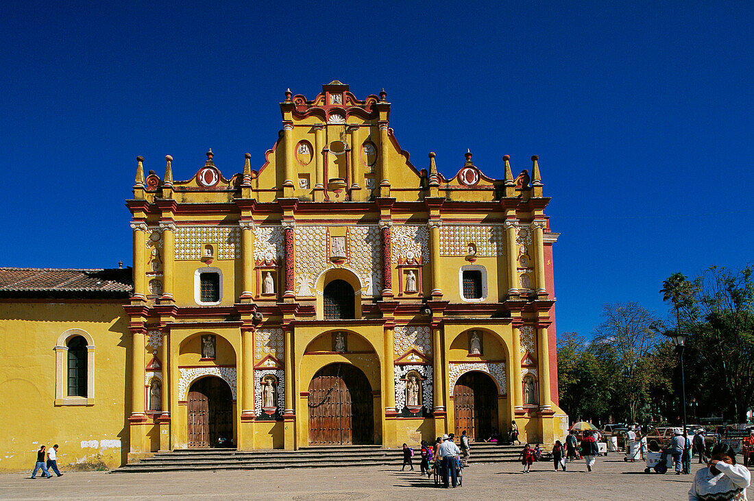 Cathedral. San Cristobal de las Casas. Mexico