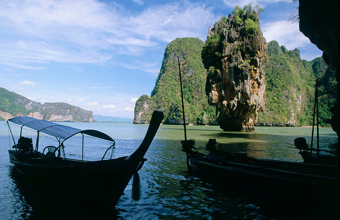 Andaman Sea, Phang Nga Bay. James Bond Island. Thailand