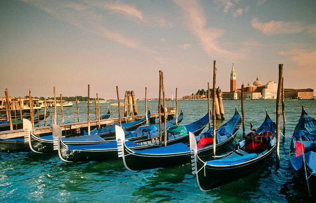 Gondolas. Venice. Italy