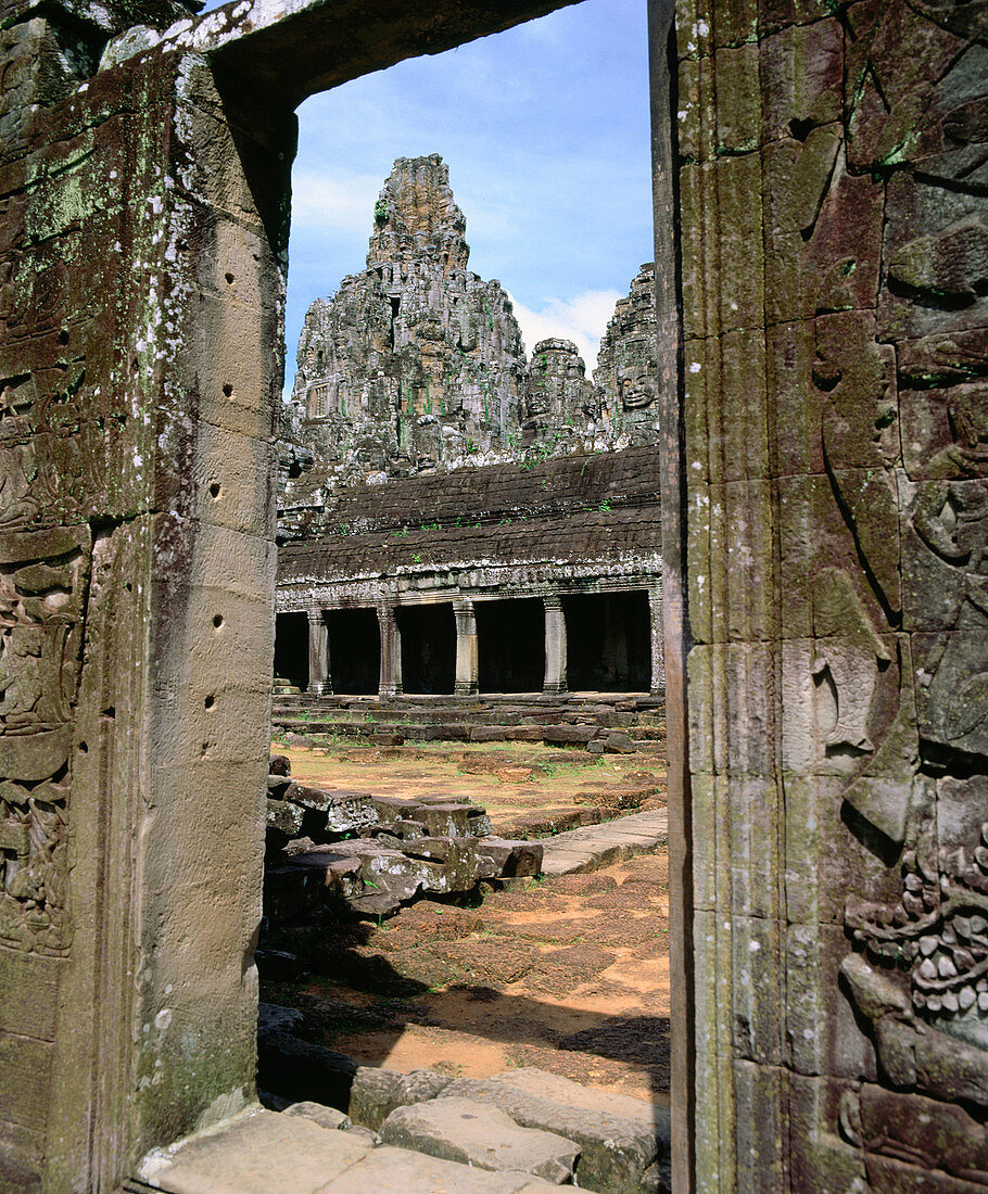 Bayon Temple in Angkor. Siem Reap. Cambodia