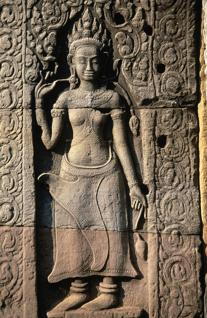 Bayon Temple in Angkor. Siem Reap. Cambodia