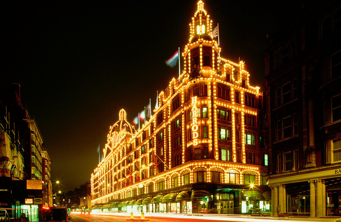 Harrod s store. London. England.