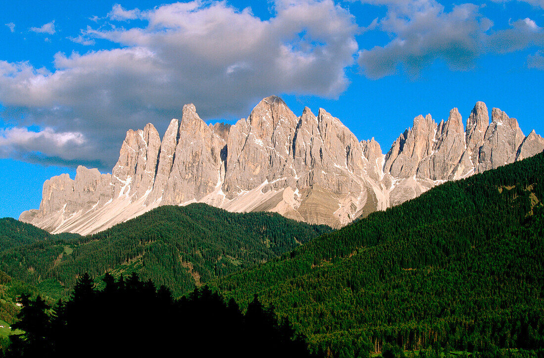 The Odle Group. Dolomites. Italy
