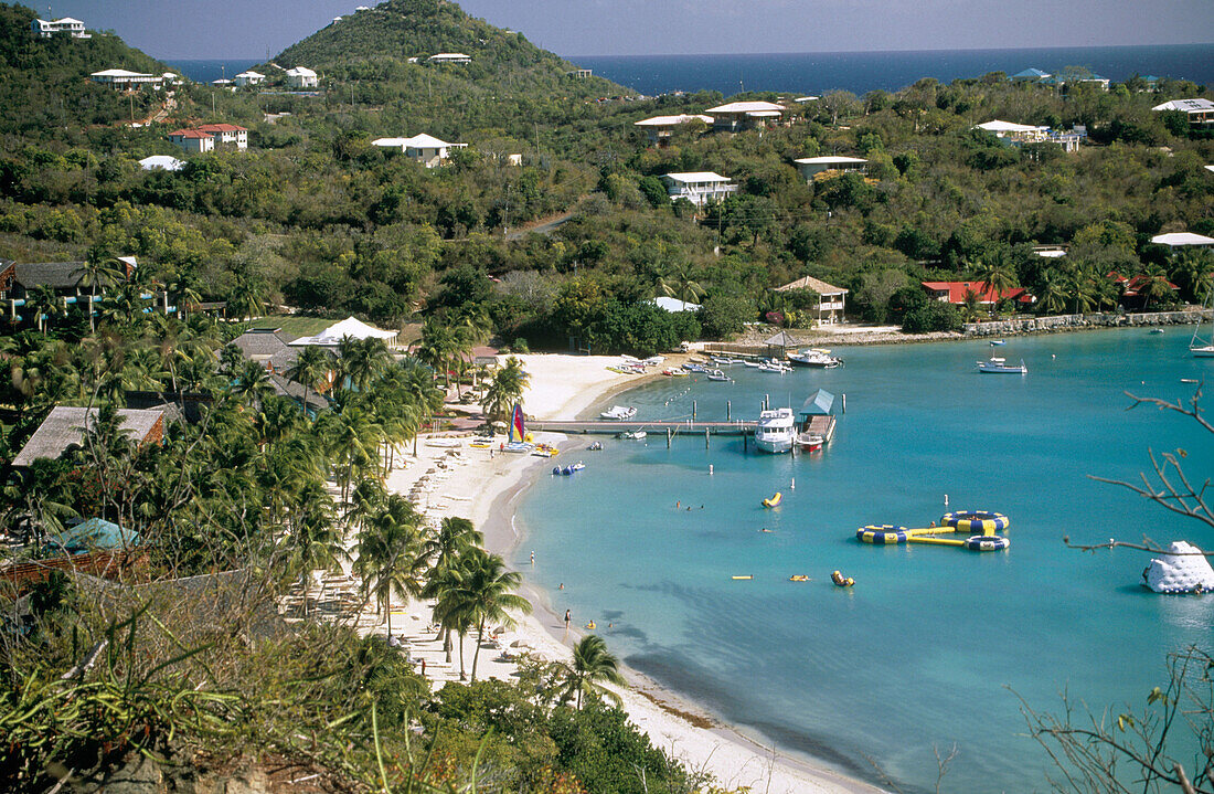 Great Cruz Bay. St. John. US Virgin Islands. West Indies. Caribbean