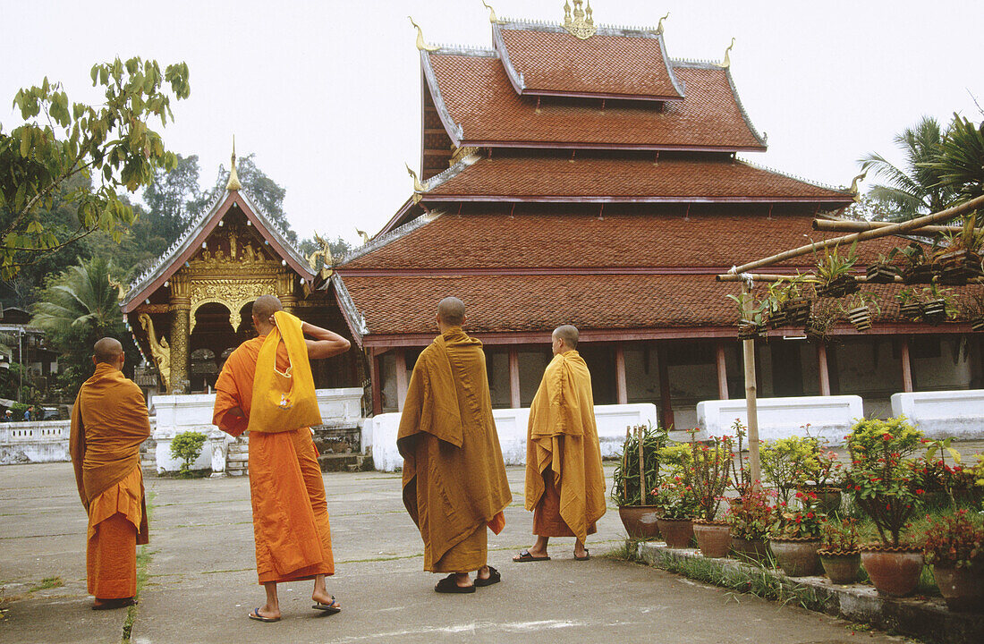 Wat Mai Suwannaphumaham. Luang Prabang. Laos