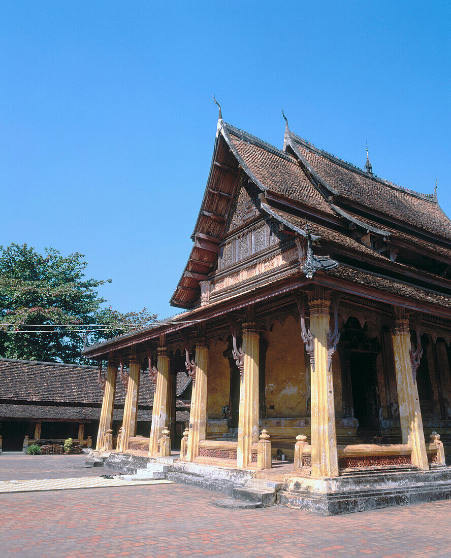 Wat Si Saket. Vientiane. Laos