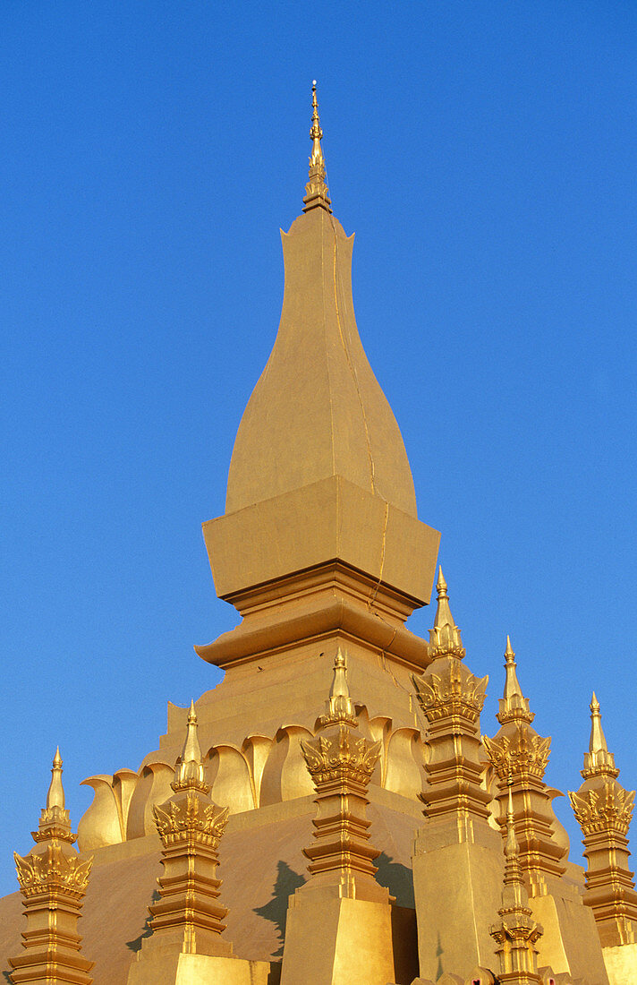 Golden stupa, Pha That Luang. Vientiane. Laos