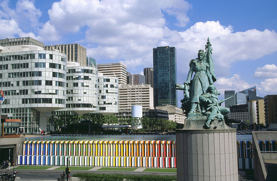 La Defense in Paris. France