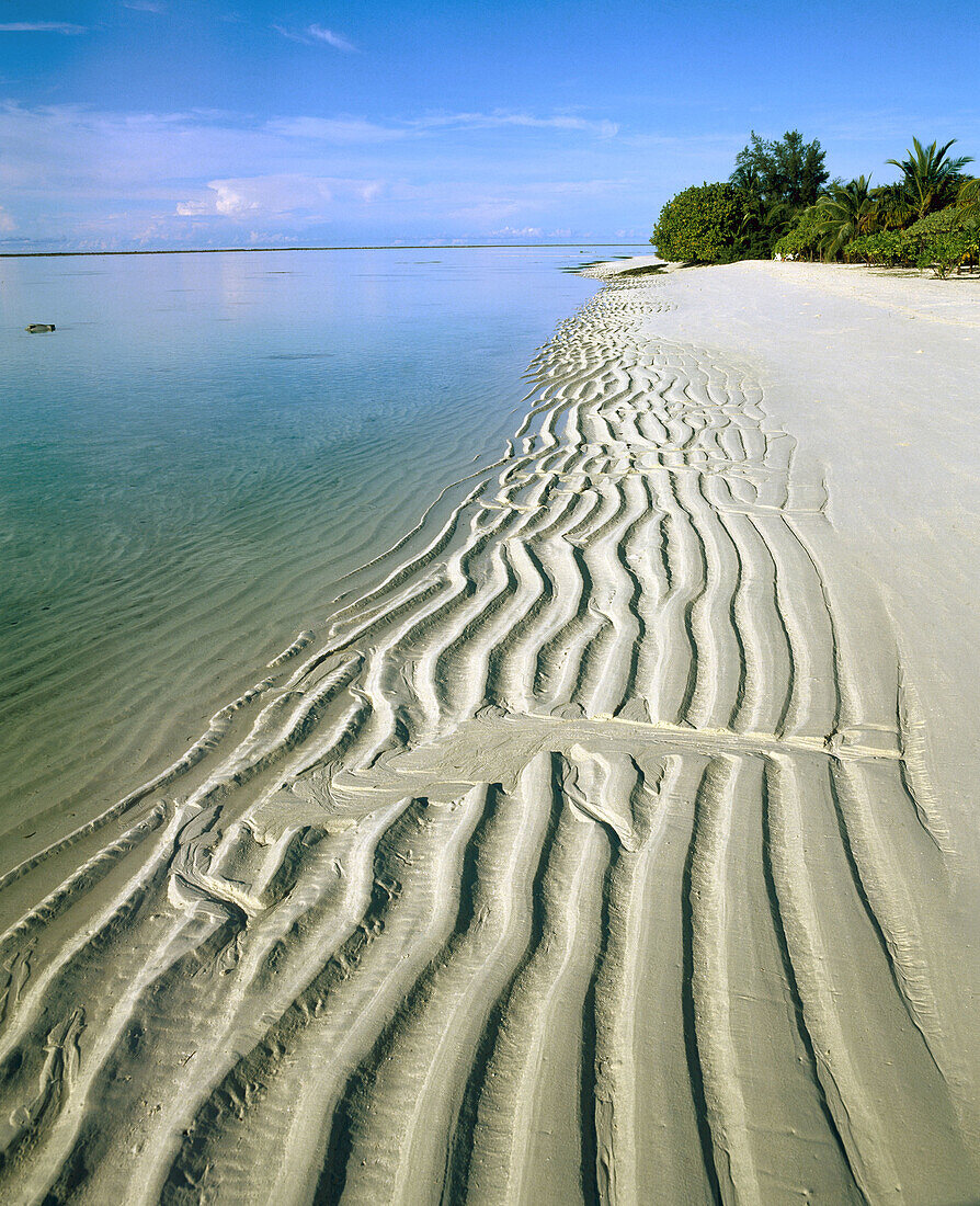 Ari atoll, white sands resort. Maldives Islands. Indian Ocean