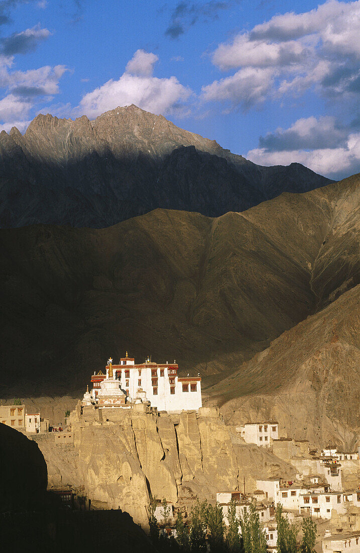 Lamayuru Buddhist monastery. Ladakh, Jammu and Kashmir, India