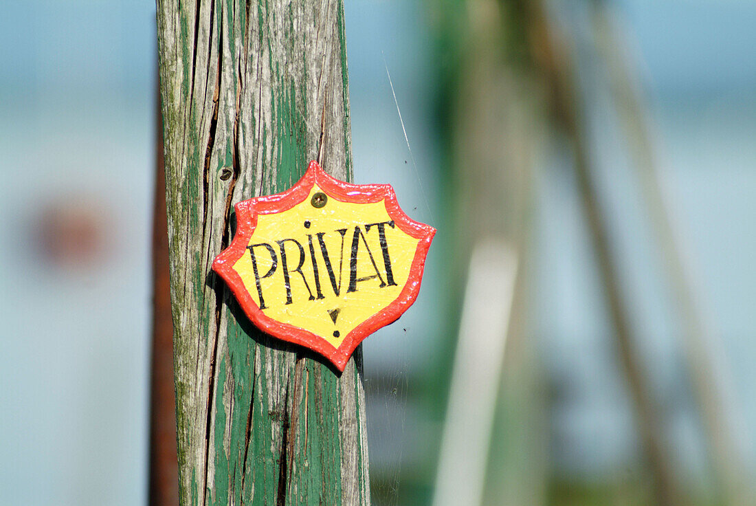 Privat sign