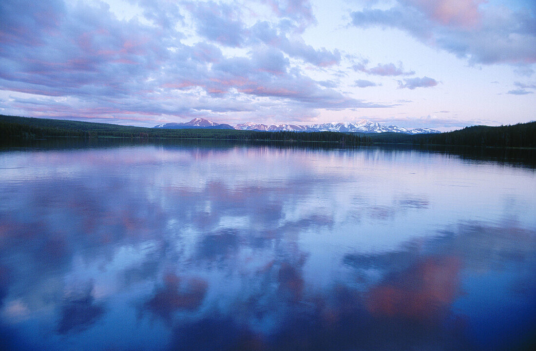 Fish lake near Tsylos Provincial Park. British Columbia. Canada