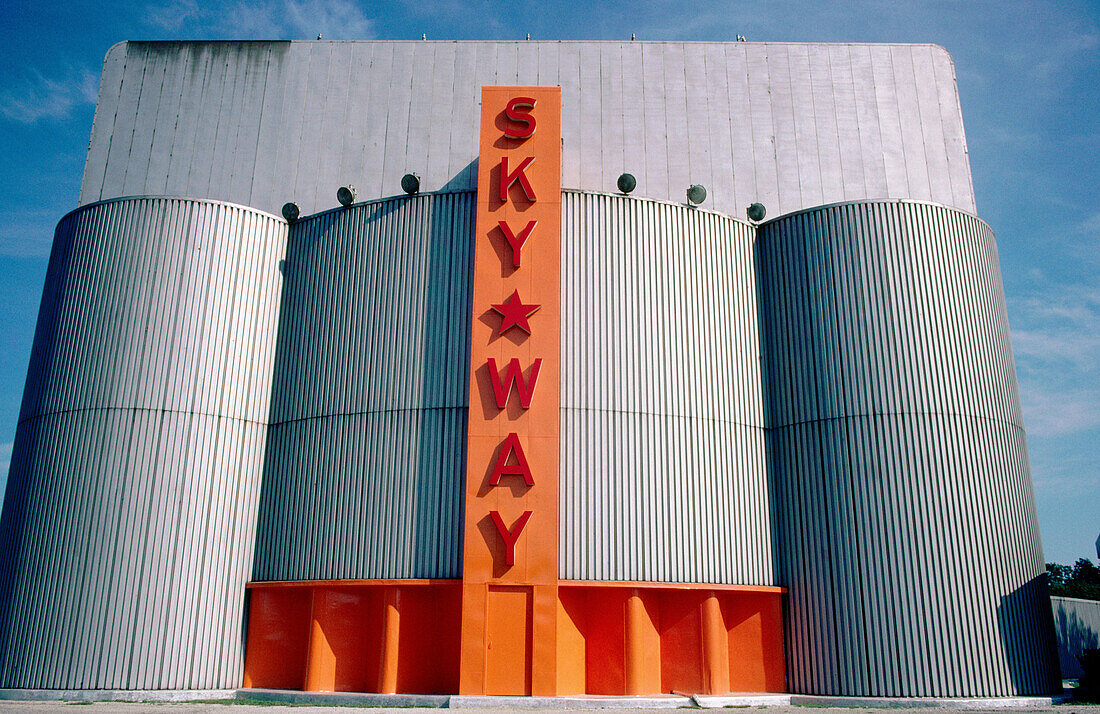 Skyway drive-in movie theater