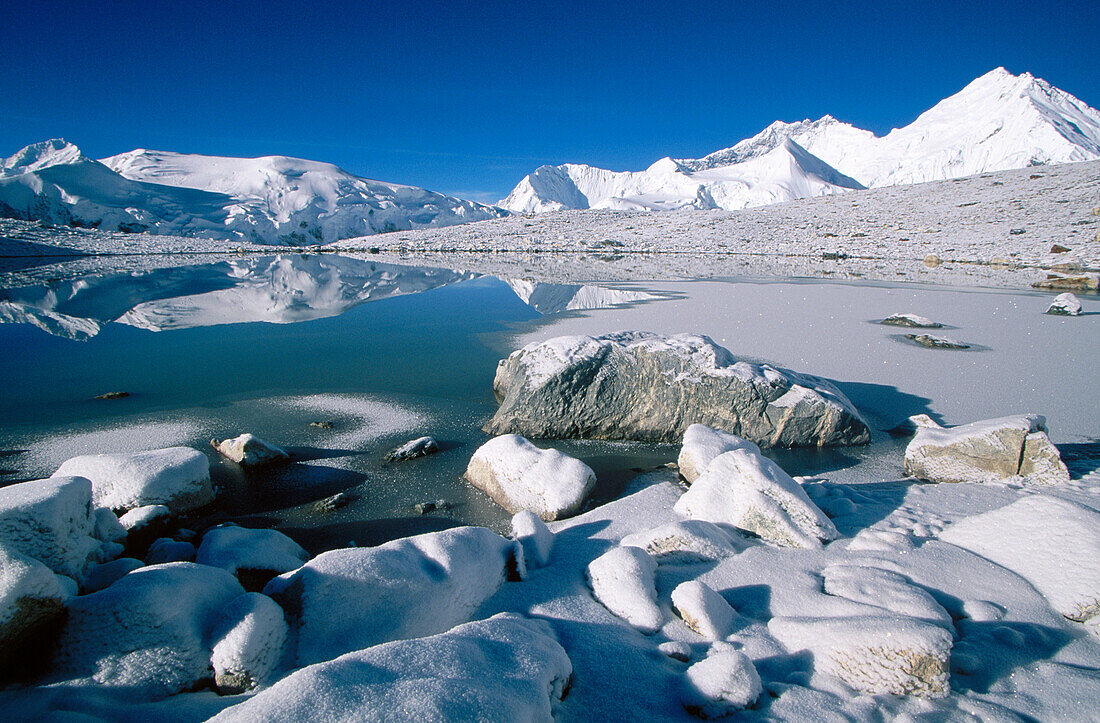 Kharta Glacier. Mount Everest. Tibet