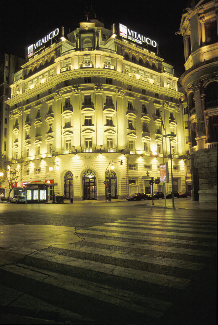 Valencia at night. Spain