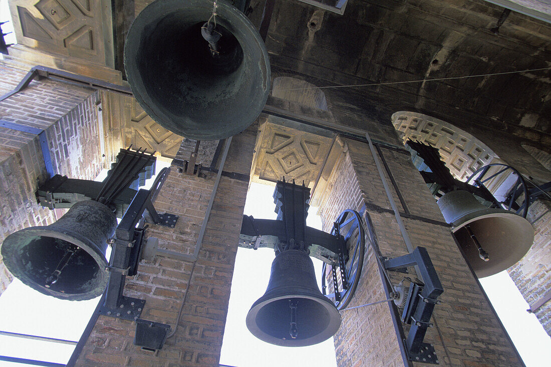 Bells of the Giralda tower. Seville. Spain