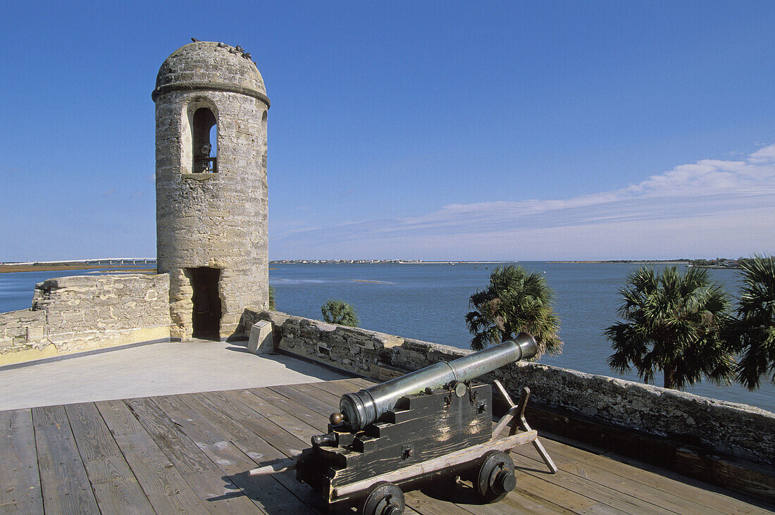 San Marcos Castle (c.1672). Saint Augustine. Florida. USA
