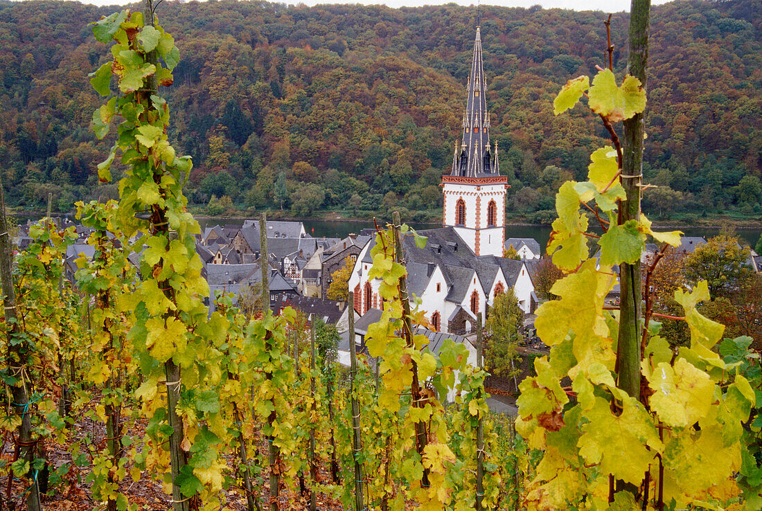 Kirche St. Martin, Ediger, Ediger-Eller, Rheinland-Pfalz, Deutschland