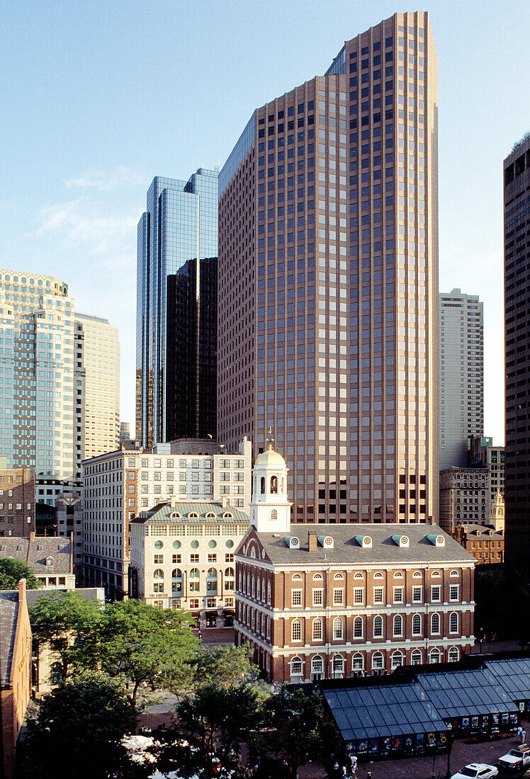 Faneuill Hall. Boston. Massachusetts. USA