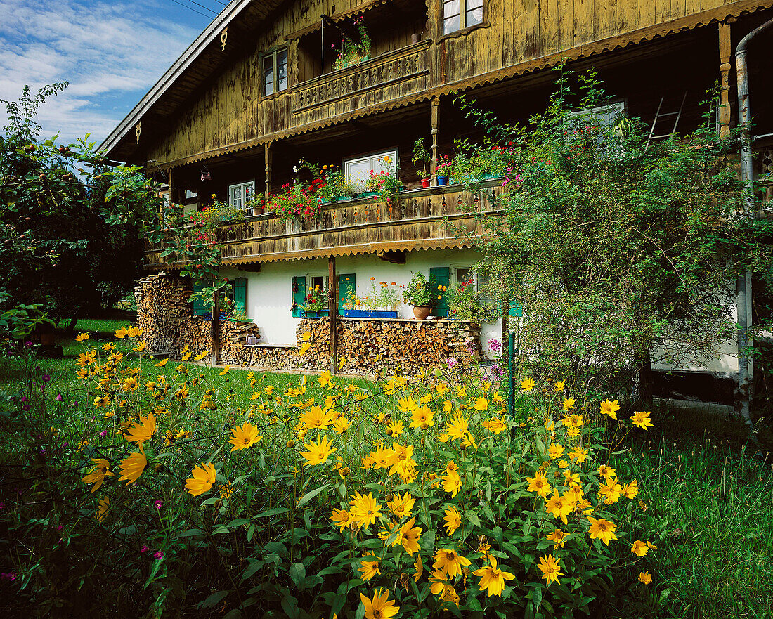 Ascholding. Upper Bavaria. Germany