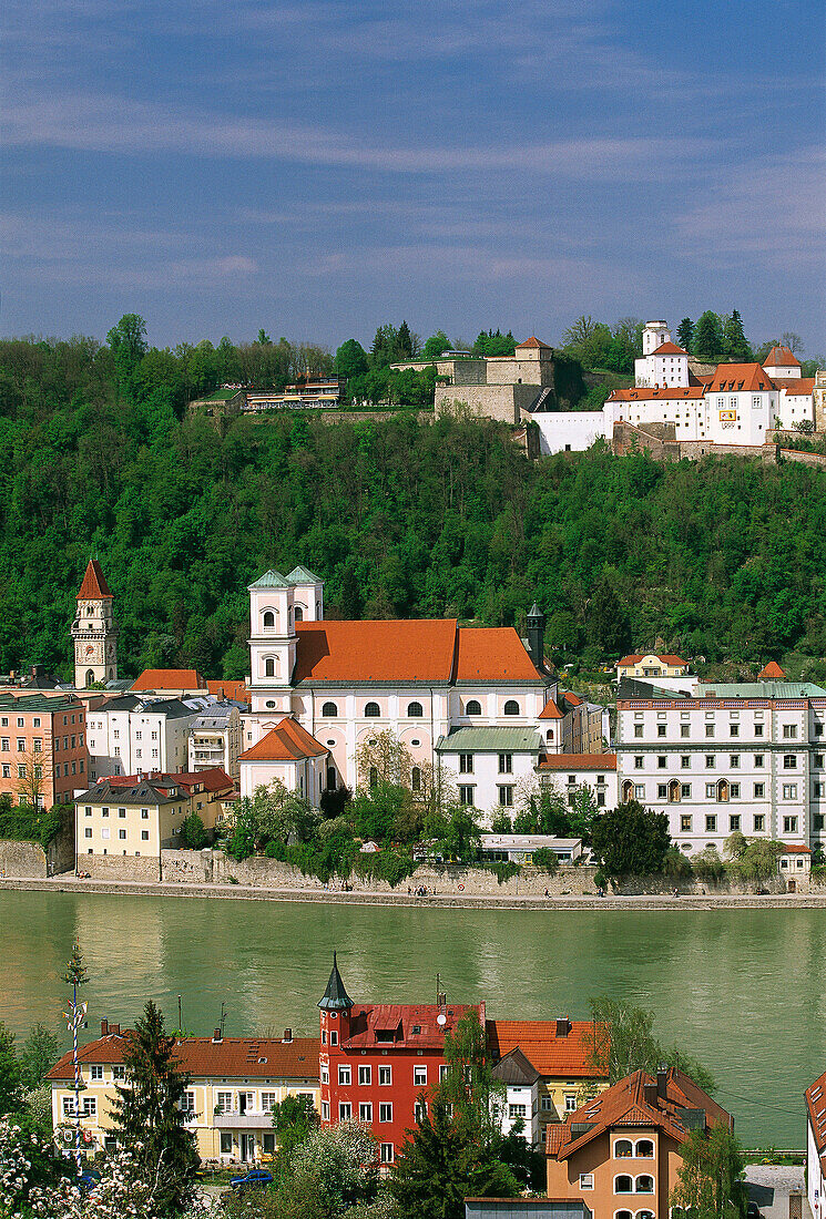 Inn River. Passau. Germany