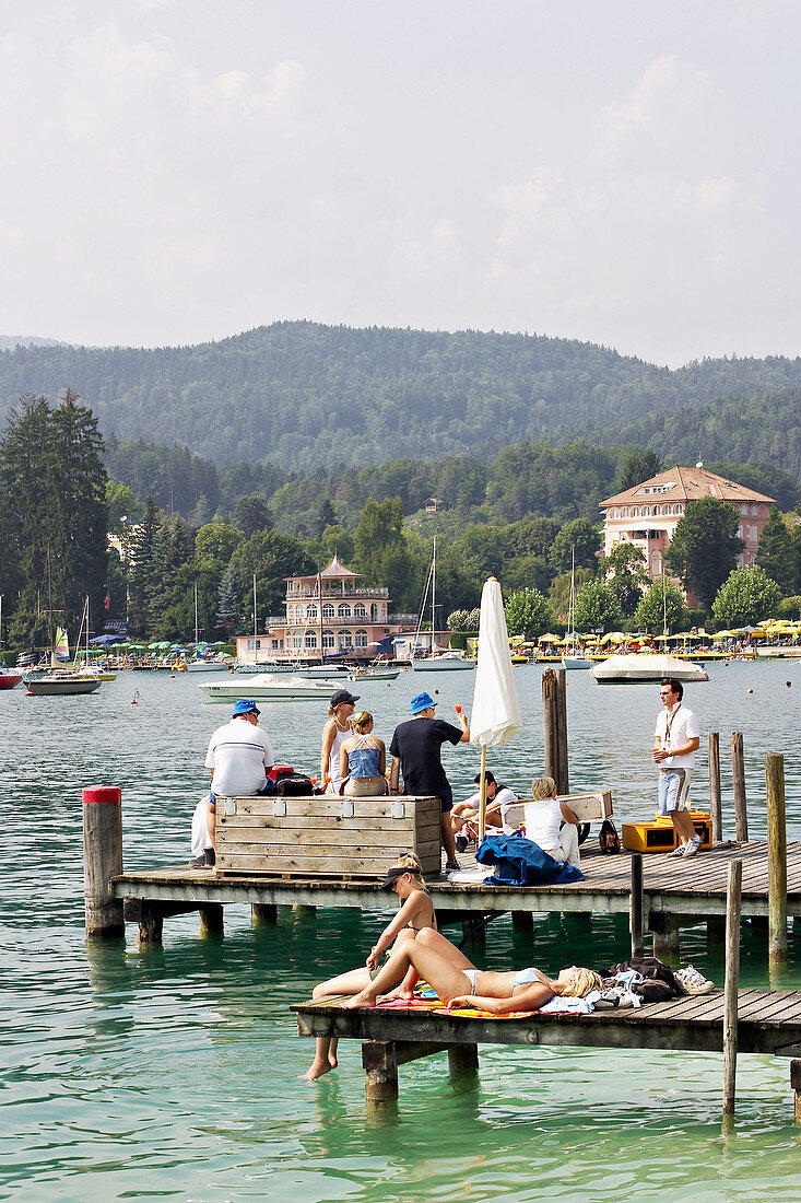 Pörtschach am Wörthersee. Carinthia. Austria