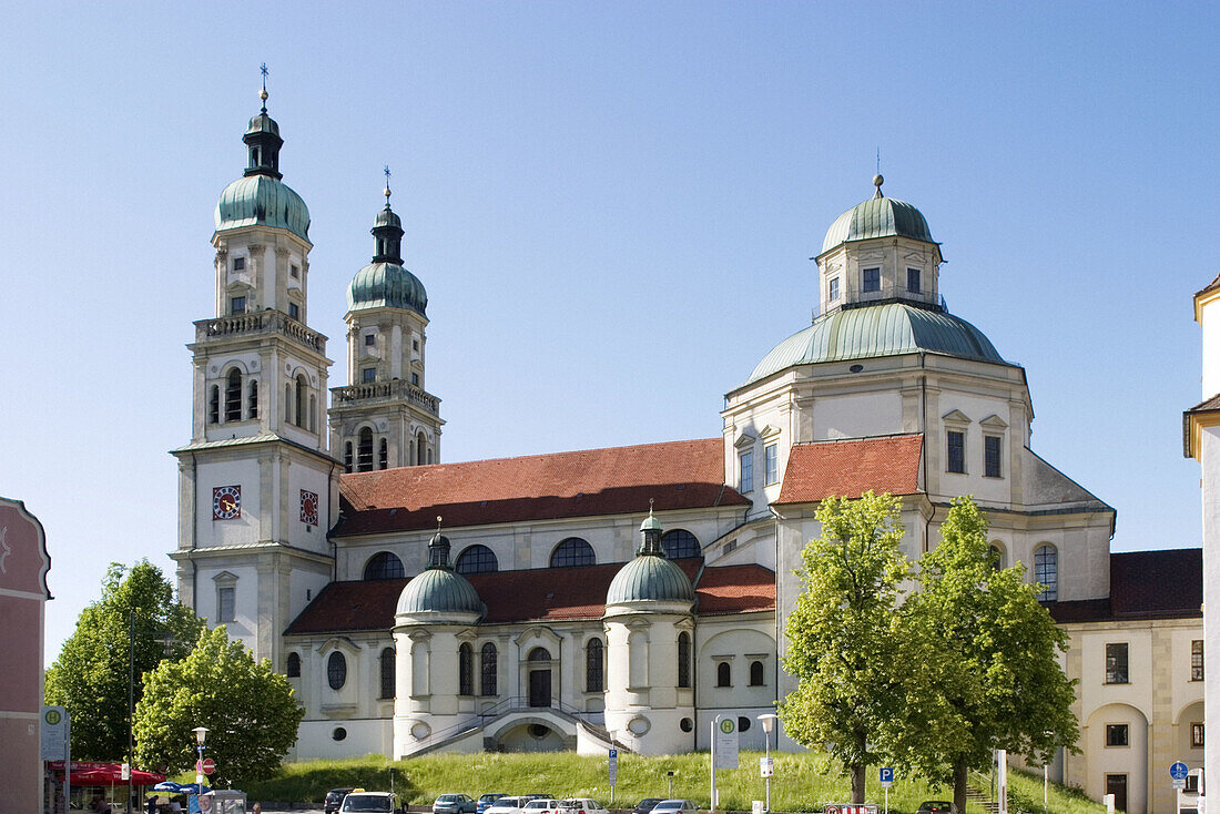 Church St. Lorenz in Kempten. Bavaria. Germany