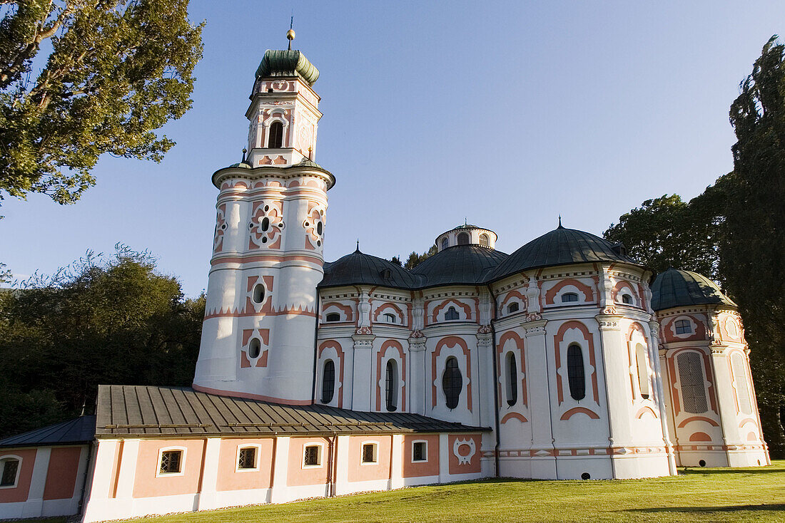 Church in Volders. Tyrol. Austria