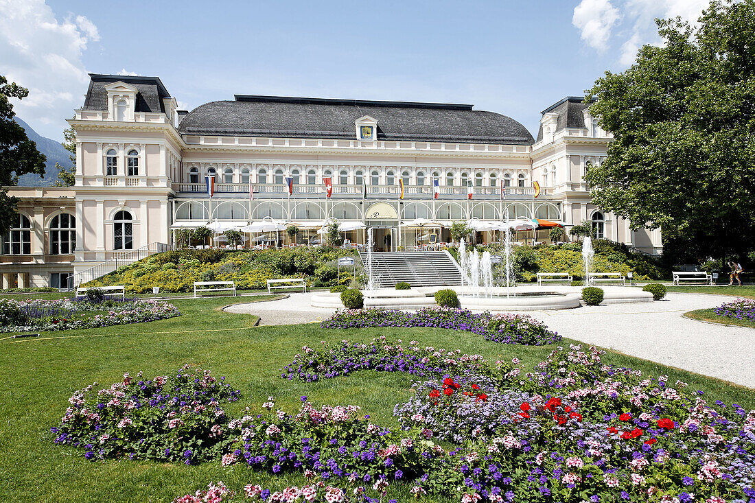 Congress house and Theatre in Bad Ischl, Salzkammergut, Upper Austria