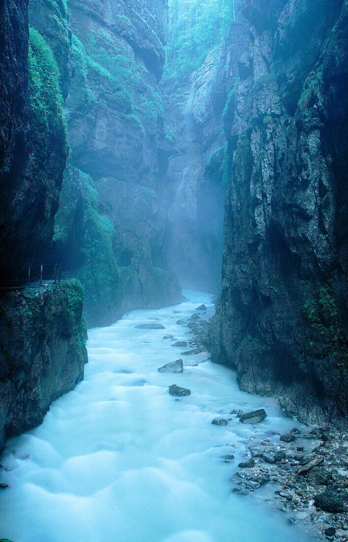 Partnachklamm. Bavaria. Germany