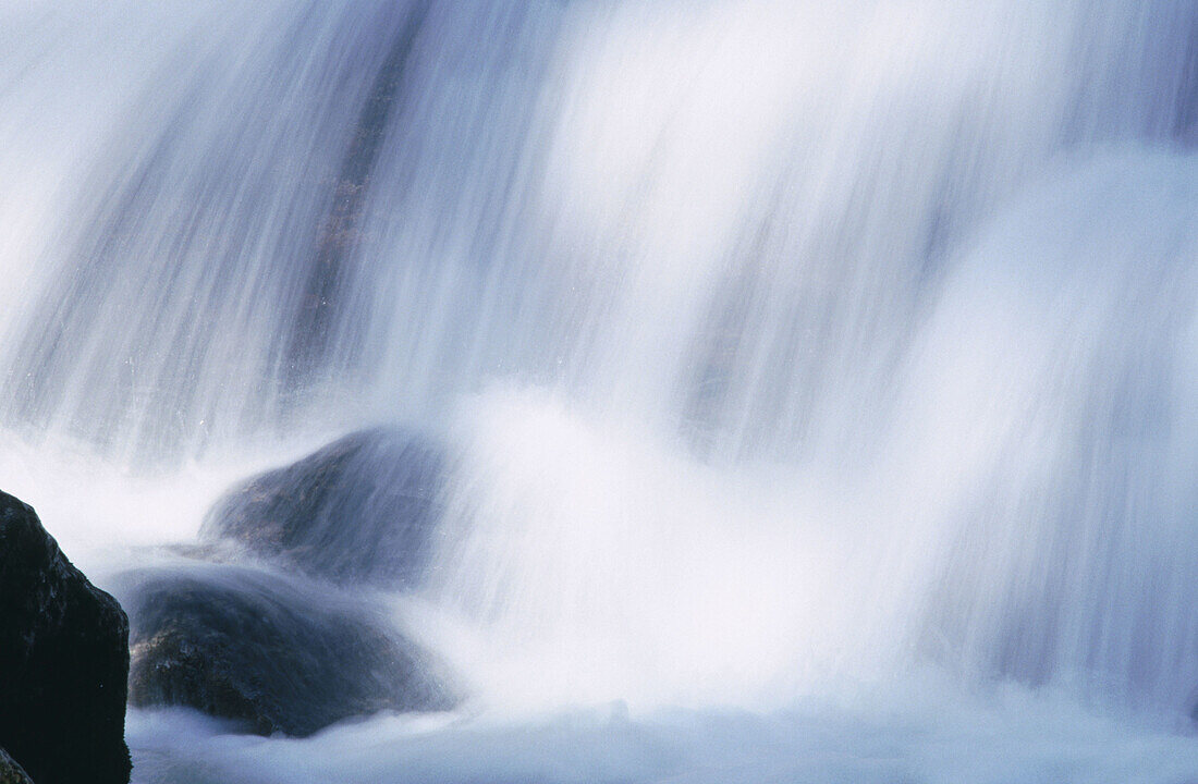 Waterfall. Bavaria. Germany