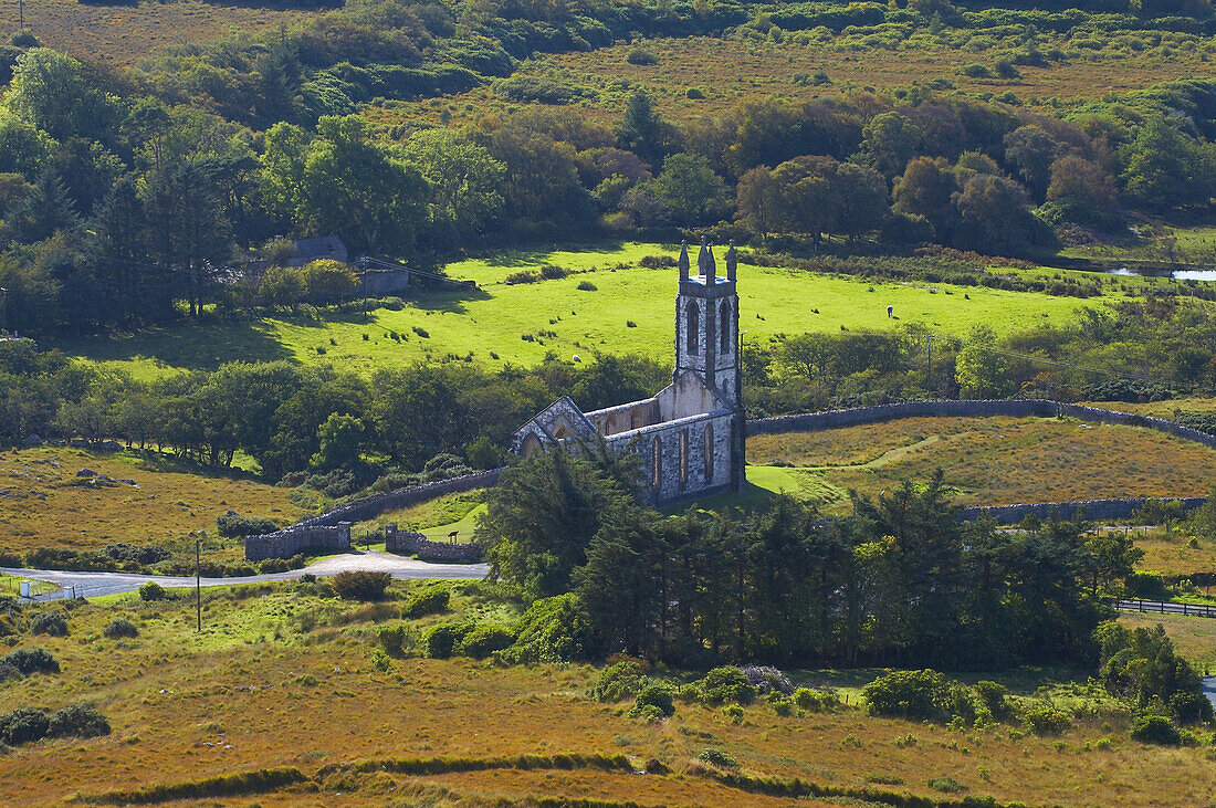 outdoor photo, Dunlewy Church (ruin), County Donegal, Ireland, Europe