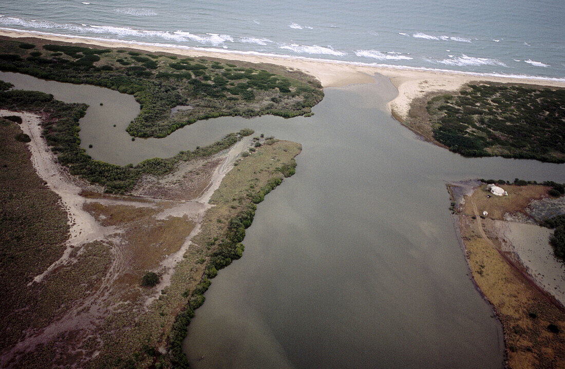 Rancho Nuevo beach. Sea Turtle Sanctuary. Tamaulipas. Mexico.