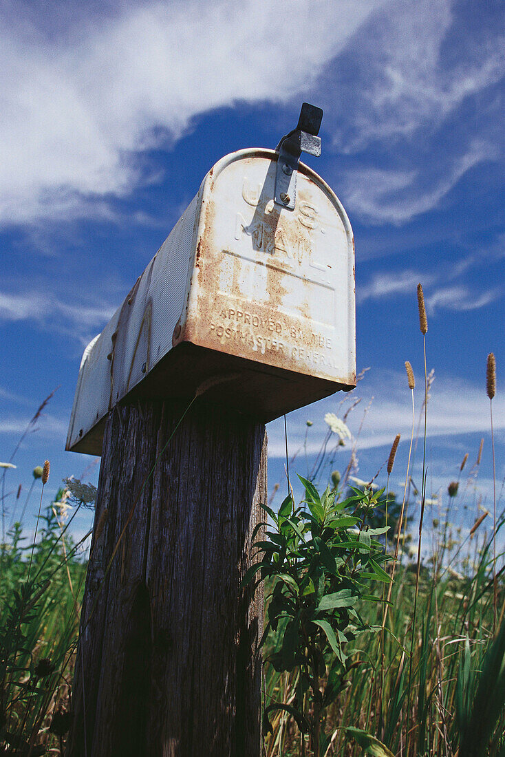 Rural mailbox. USA