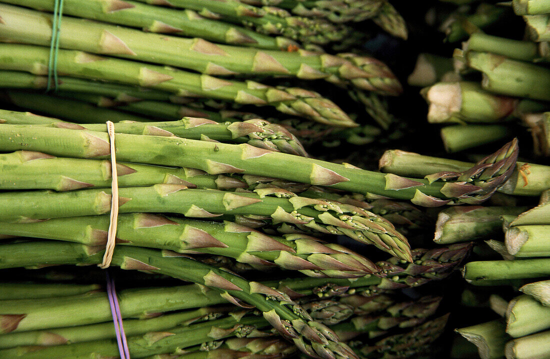 Buches of asparagus