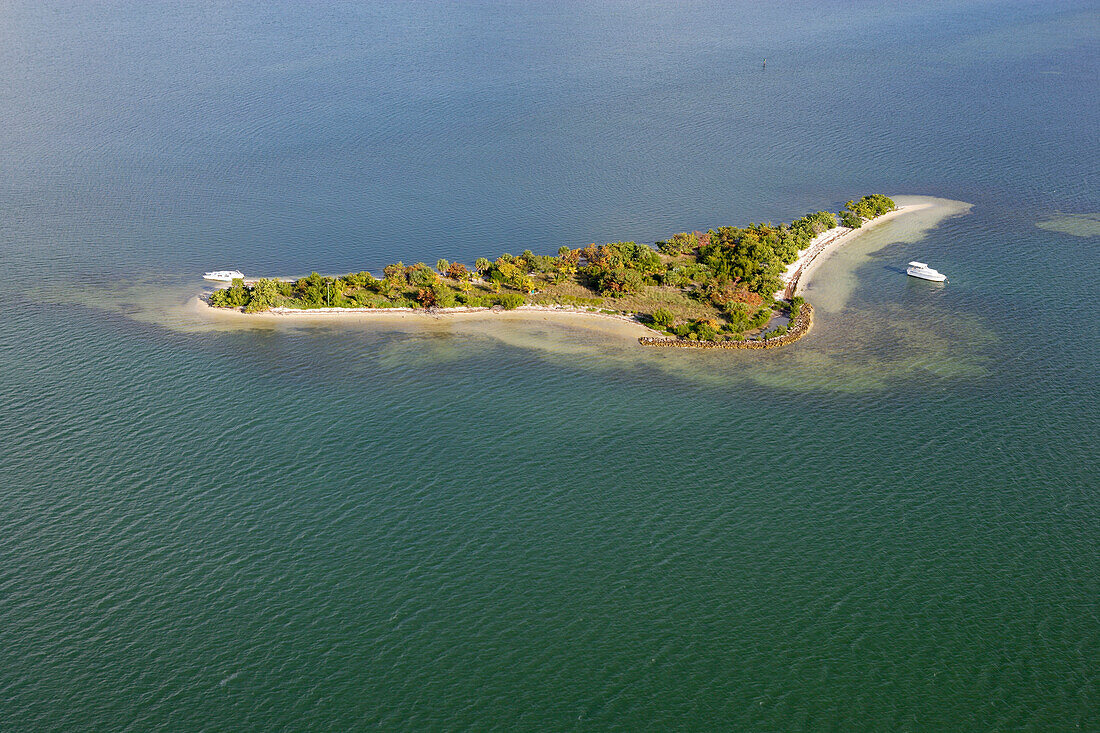 Pace Picnic Islands, Bucht von Miami, Miami, Florida, Vereinigte Staaten, USA